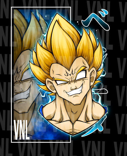VNL Majin Vegeta Poster